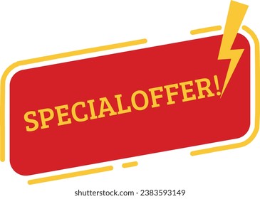 Special Offer. The Exclusive Offer Vector is a graphic illustration or image file representing a special deal, discount, or promotion available exclusively to a specific group of customers.
