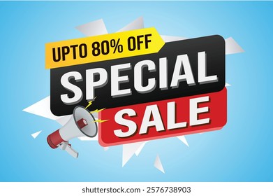 Special offer final sale tag. Banner design template for marketing. Special offer promotion or retail. background banner modern graphic design for store shop, online store, website, landing page

