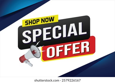 Special offer final sale tag. Banner design template for marketing. Special offer promotion or retail. background banner modern graphic design for store shop, online store, website, landing page

