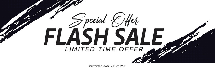 special offer, flash sale, limited time offer, special offer banner design, flash sale banner design, discount sale banner, EPS file