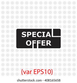 Special offer icon.