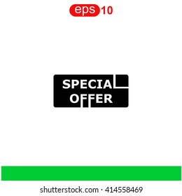 Special offer icon.
