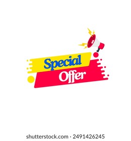 Special offer icon on a white background.special offer sign in.vector illustration.