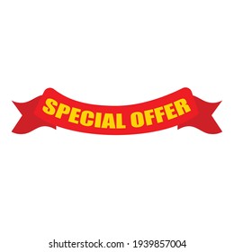 special offer icon, tag, vector tag