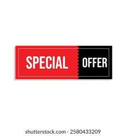 special offer icon with white background