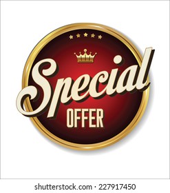 Special offer medal