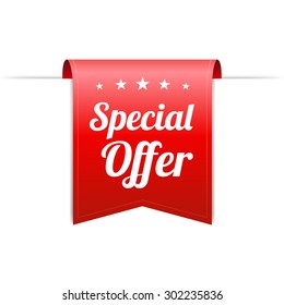 Special Offer Red Label - Shutterstock ID 302235836
