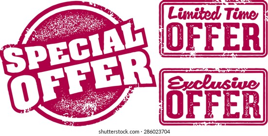 Special Offer Retail Stamps