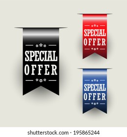 Special Offer Ribbons