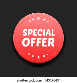 Special Offer Round Label
