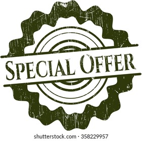 Oferta especial sello de textura de hule de goma
