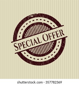 Sonderangebot-Gummistempel