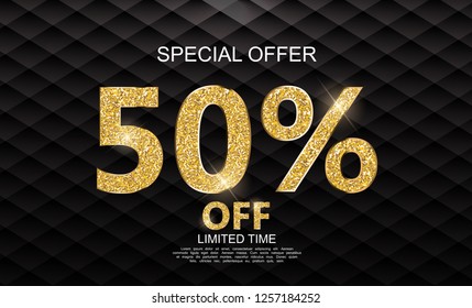 Special offer Sale Background Vector Illustration EPS10