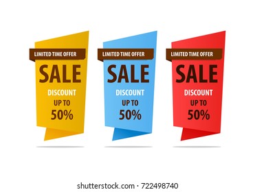 Special offer sale banner for your design ,discount clearance event festival , illustration vector