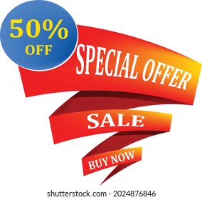 special offer sale discount 50%