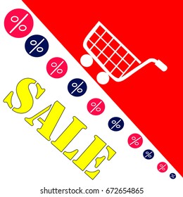 Special offer sale vector illustration. Discount offer price label, symbol for advertising campaign in retail, sale promo marketing.