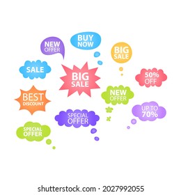 Special Offer speech bubble Special Offer banner for business, promotion and advertising