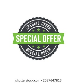 Special Offer Stamp Seal Vector Template