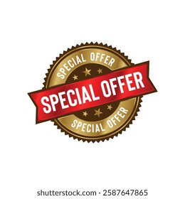 Special Offer Stamp Seal Vector Template