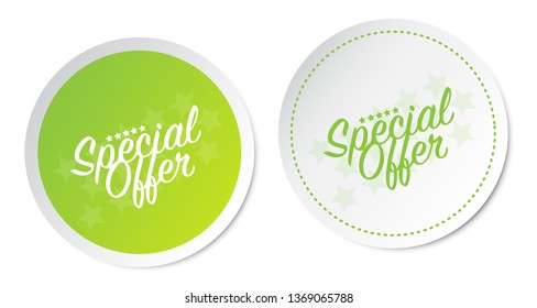 Special Offer Stickers