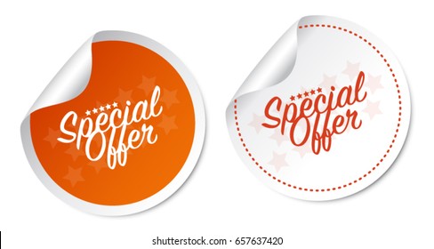 Special Offer Stickers