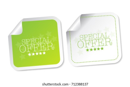 Special Offer Stickers