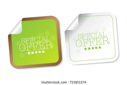 Special Offer Stickers