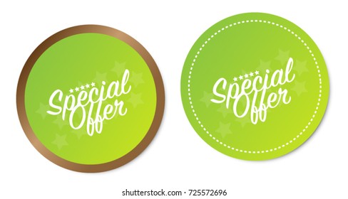Special Offer Stickers