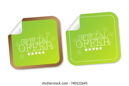 Special Offer Stickers