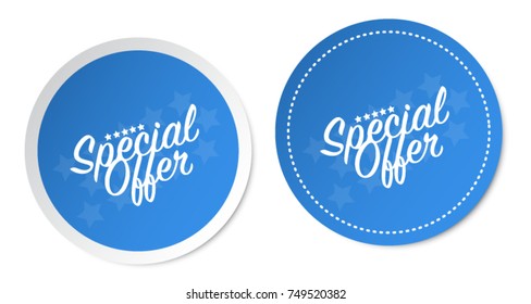 Special Offer Stickers