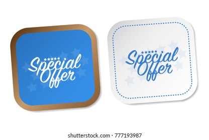 Special Offer Stickers
