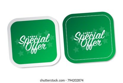Special Offer Stickers