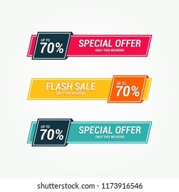 Special Offer Tag Banner