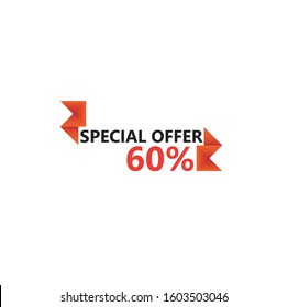 special offer template banner design