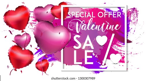 SPECIAL OFFER. Valentine SALE%. Vector Ep10.