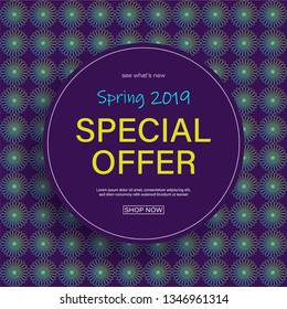 Special Offer Vector Banner.