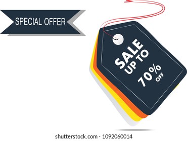 special offer vector design template.
