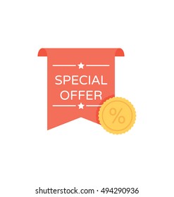 Special Offer Vector Icon