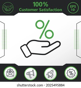 special offer vector icon graphic elements for your work - Modern design