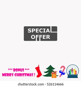 Special offer  vector illustration.