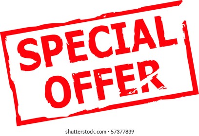 special offer vector illustration