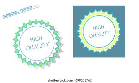 Special offer.  Vector Illustration.