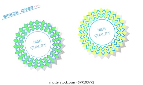 Special offer.  Vector Illustration.
