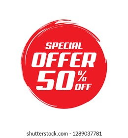 Special Offer Vector Label, Badge, Tag, Banner