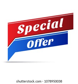 Special Offer Vector Web Banner Design