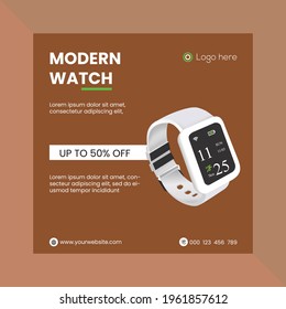Special Offer Watch Social Media Post Design