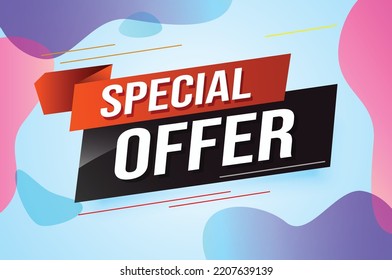 Special Offer Word Concept Vector Illustration Stock Vector (Royalty ...