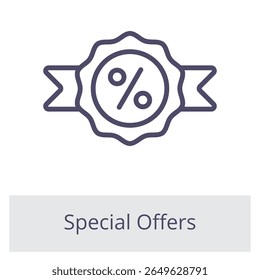 Special Offers Element For Design Graphic