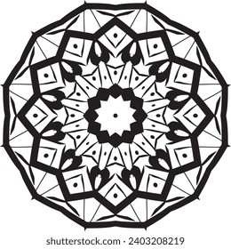Special premium interior mandala vector design editable eps 
