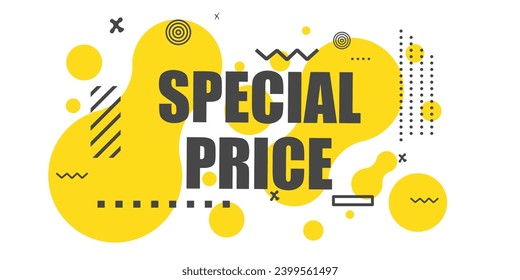 Special price banner. Banner design  poster. Vector design illustration.